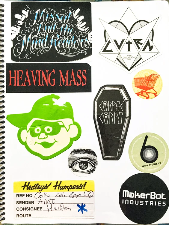 Page #58 - Sticker Collection