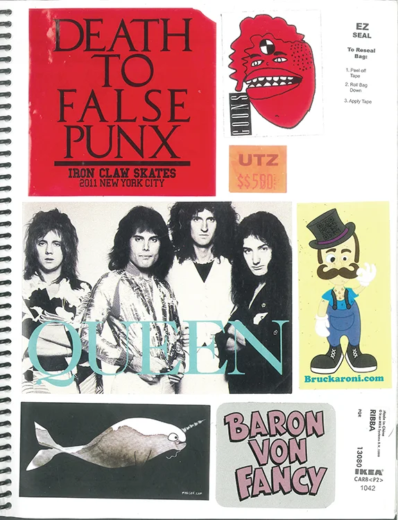 Page #60 - Sticker Collection