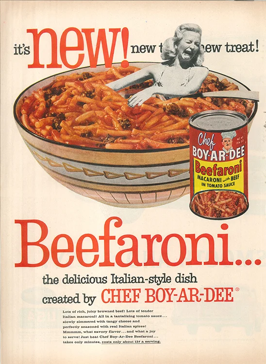 Beefaroni Dreams (Physical Collage - 2015)