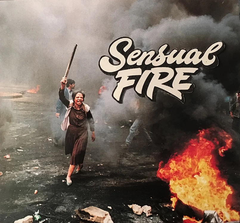 Sensual Fire (Analog Collage - 2016)