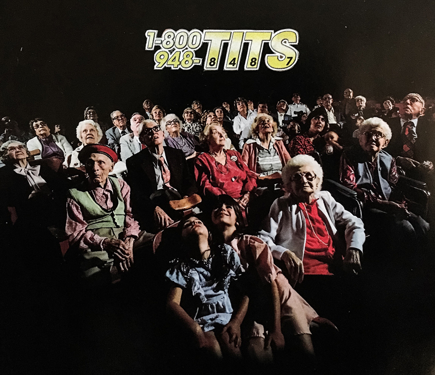 1-800-948-TITS: Variation #1 (Analog Collage - 2016)