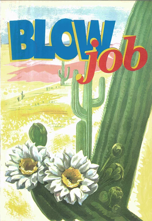 Blow Job: Variation #3 (Analog Collage - 2016)