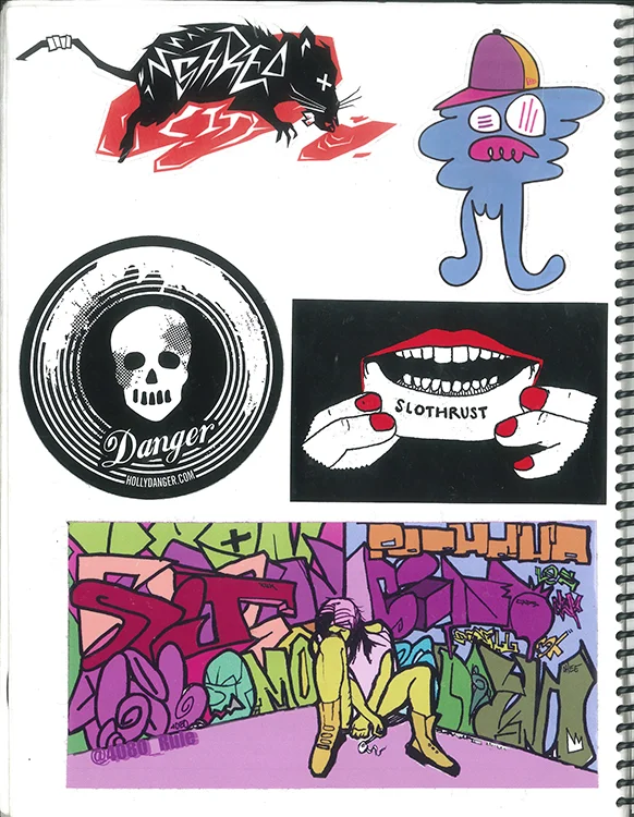 Page #72 - Sticker Collection