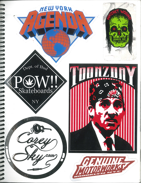 Page #73 - Sticker Collection