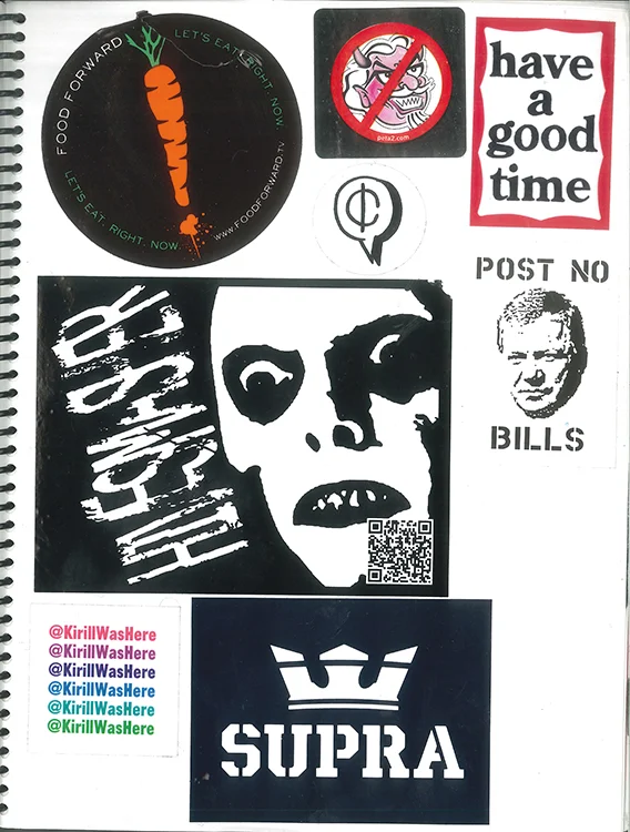 Page #74 - Sticker Collection