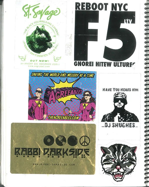 Page #73 - Sticker Collection