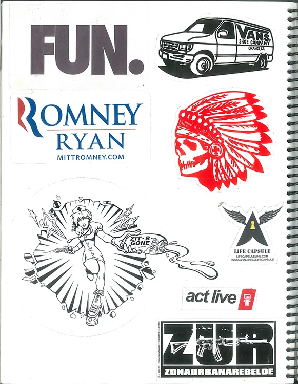Page #89 - Sticker Collection