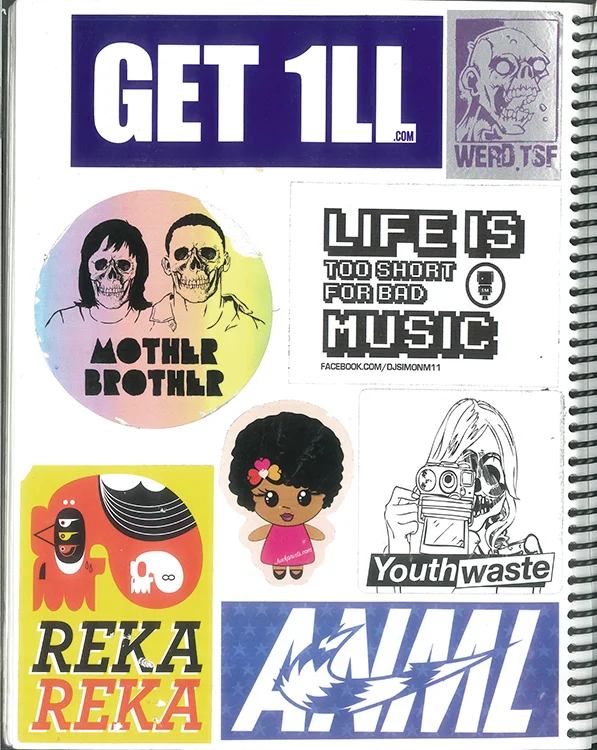 Page #91 - Sticker Collection