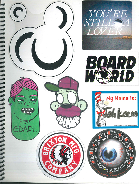 Page #92 - Sticker Collection