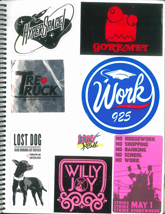 Page #82 - Sticker Collection