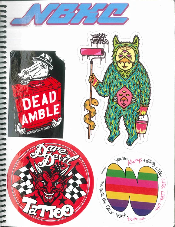 Page #96 - Sticker Collection