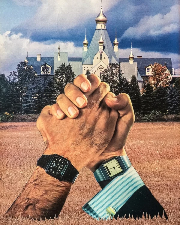 You Son of a Bitch! (Analog Collage - 2017)