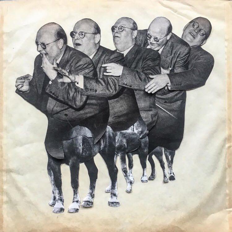 Late to BINGO (Analog Collage - 2017)