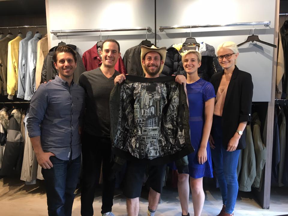 Thanks to a great friend and amazing human Avi Gitler (Of the gallery known as Gitler&____ ) I was teamed up with the crew of The Very Warm to come out with a line of men & women jackets which will be available in October 2017 in Nordstrom stores all over. However, the Coach Jacket design will be on sale online beginning in September. More news to come!