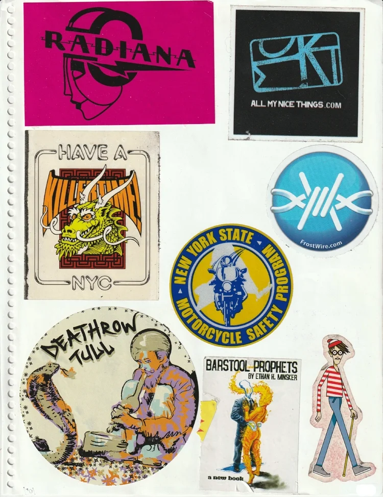 Page #102 - Sticker Collection