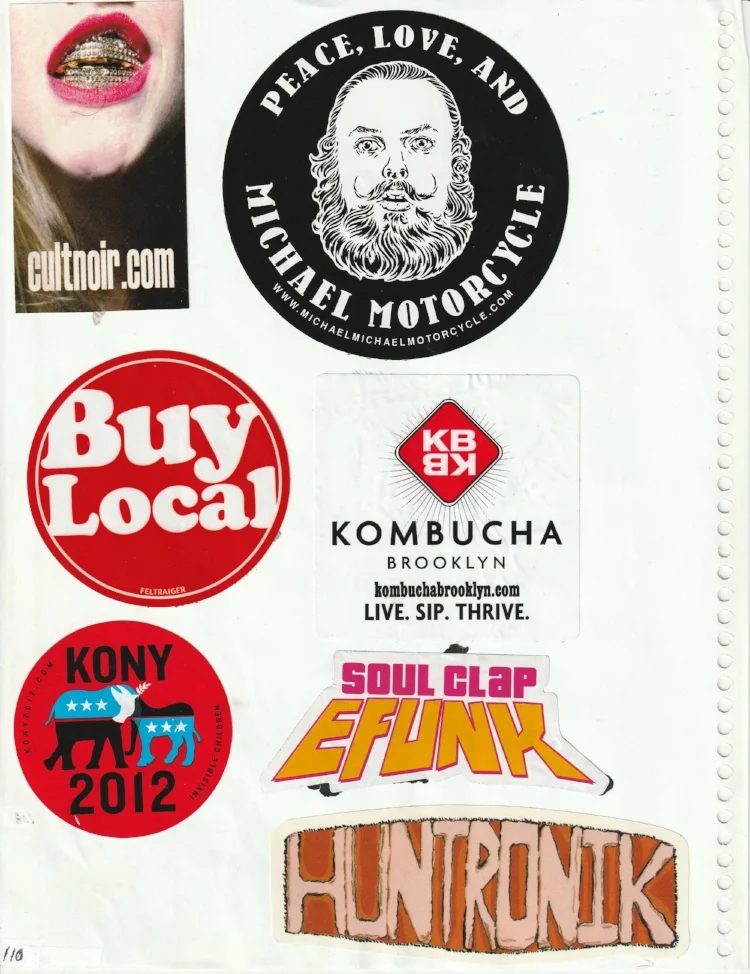 Page #105 - Sticker Collection