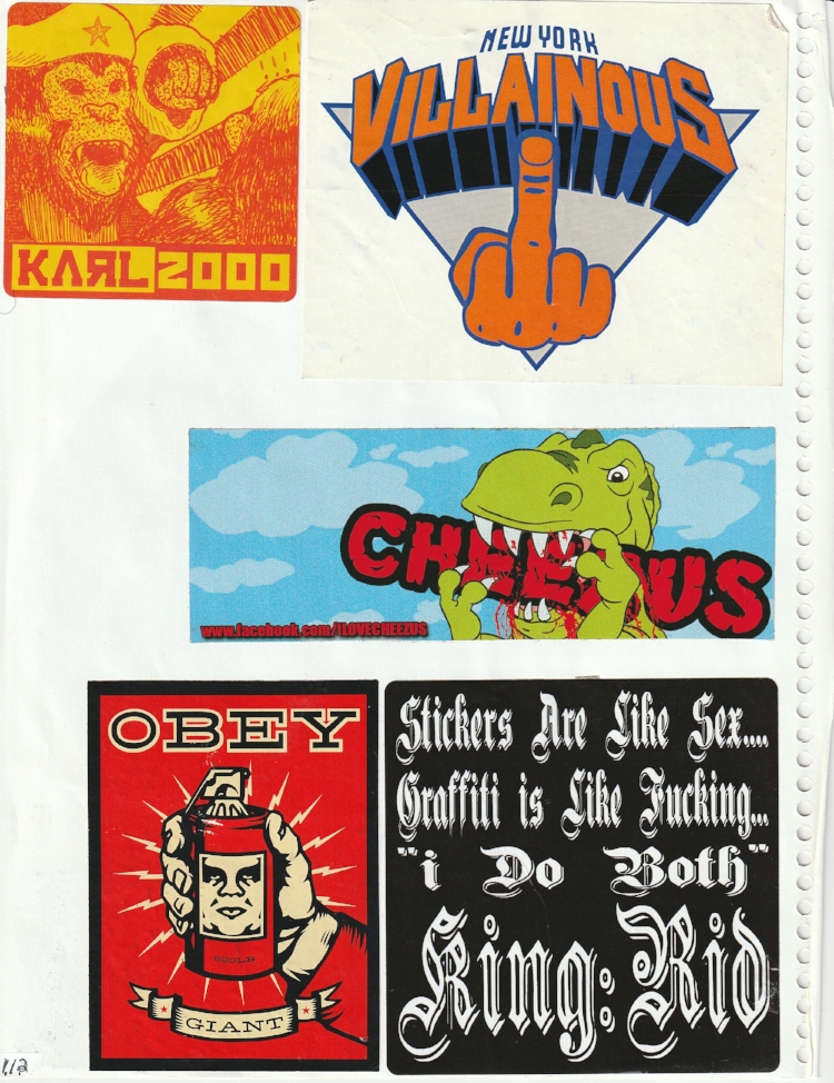 Page #107 - Sticker Collection