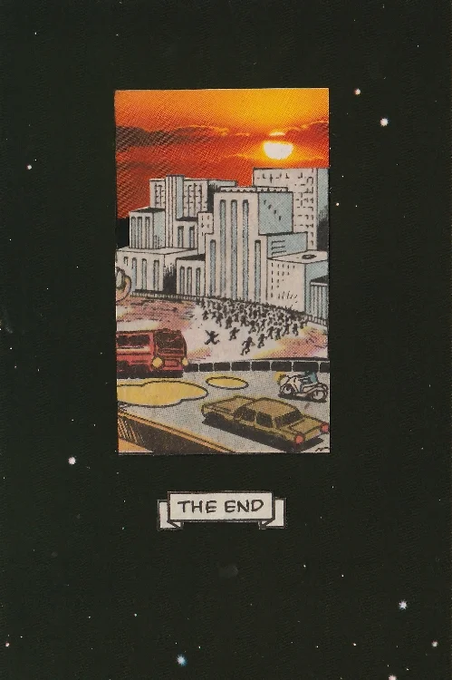 The End (Analog Collage - 5.25 x 3.25 - 2018)
