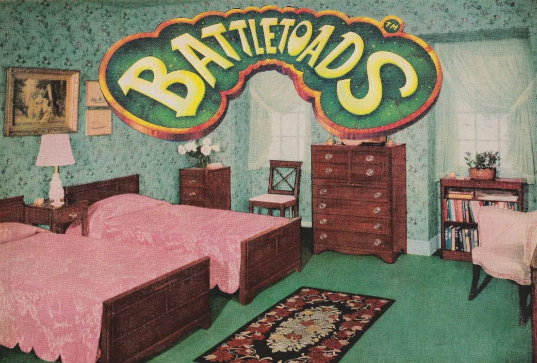 Battletoads (Analog Collage - 2018 - 9.5" x 6.5")