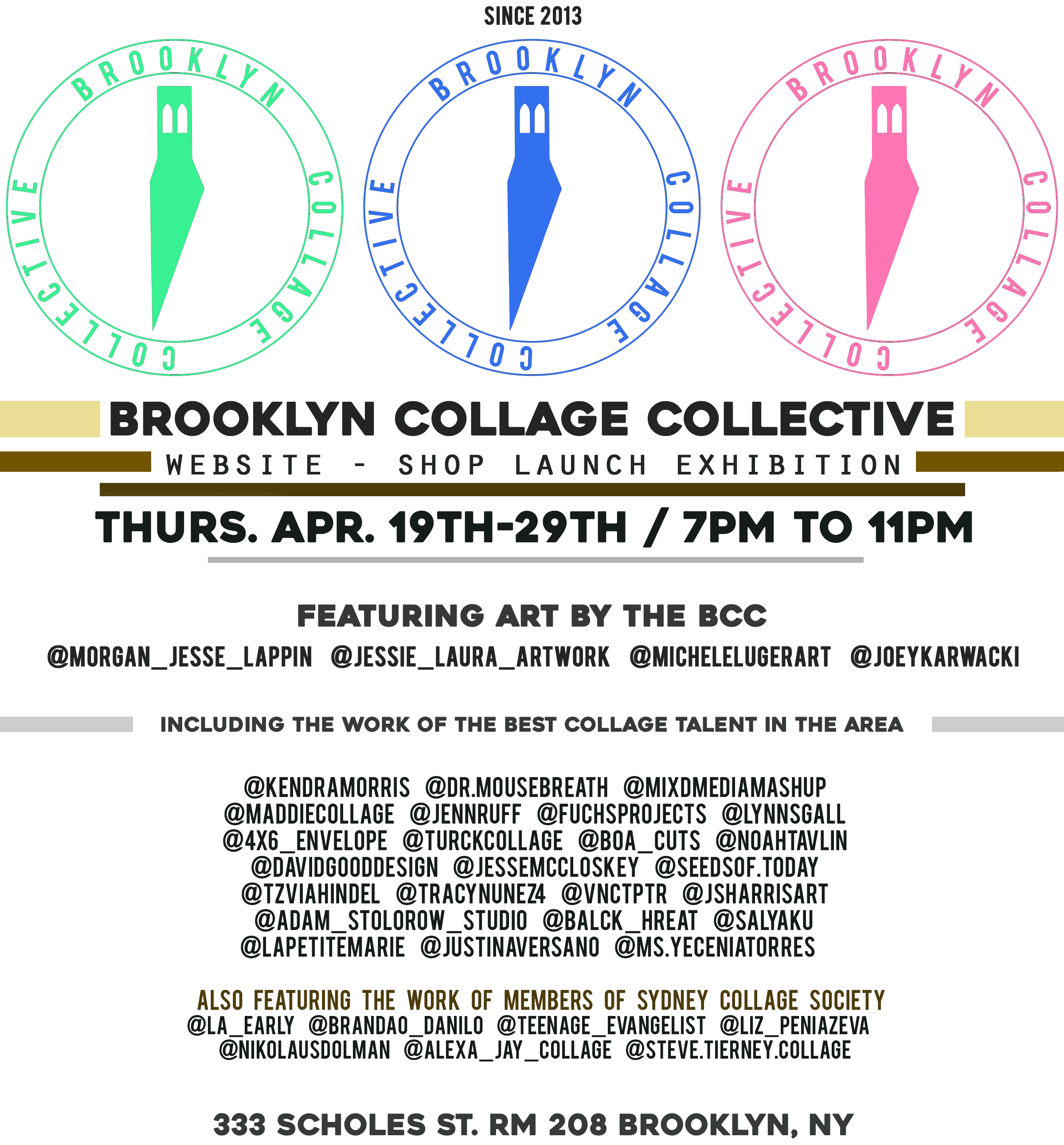 NYC Collage Book - Brooklyn Collage Collective & Con Artist Collective  (Limited Edition) — Morgan Jesse Lappin