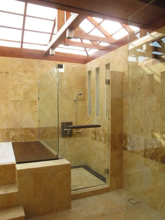 Skylight in the bathroom