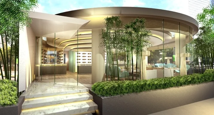 Restaurant Entrance 