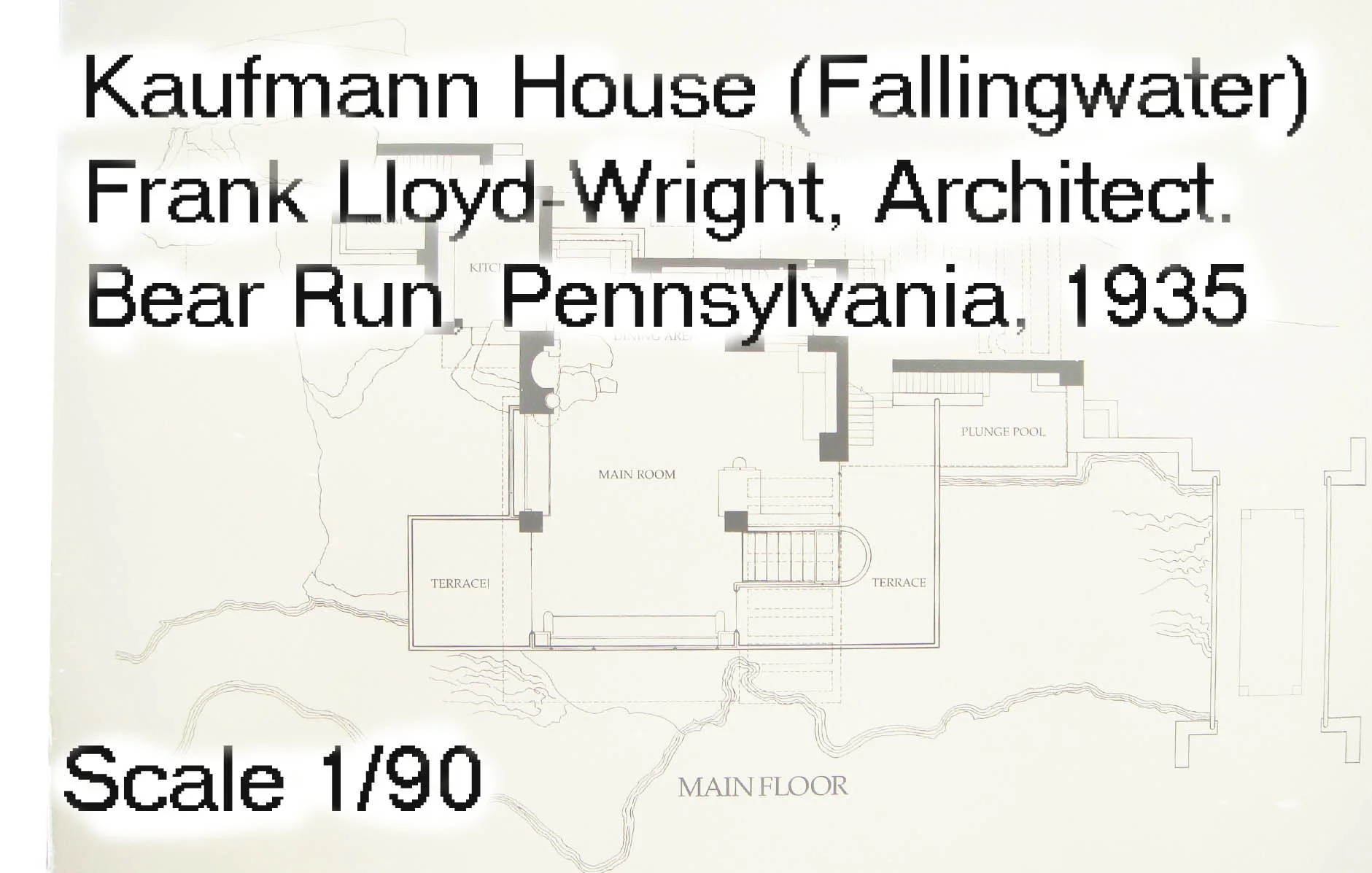 Fallingwater Kaufmann Desert House Frank Lloyd Wright Richard
