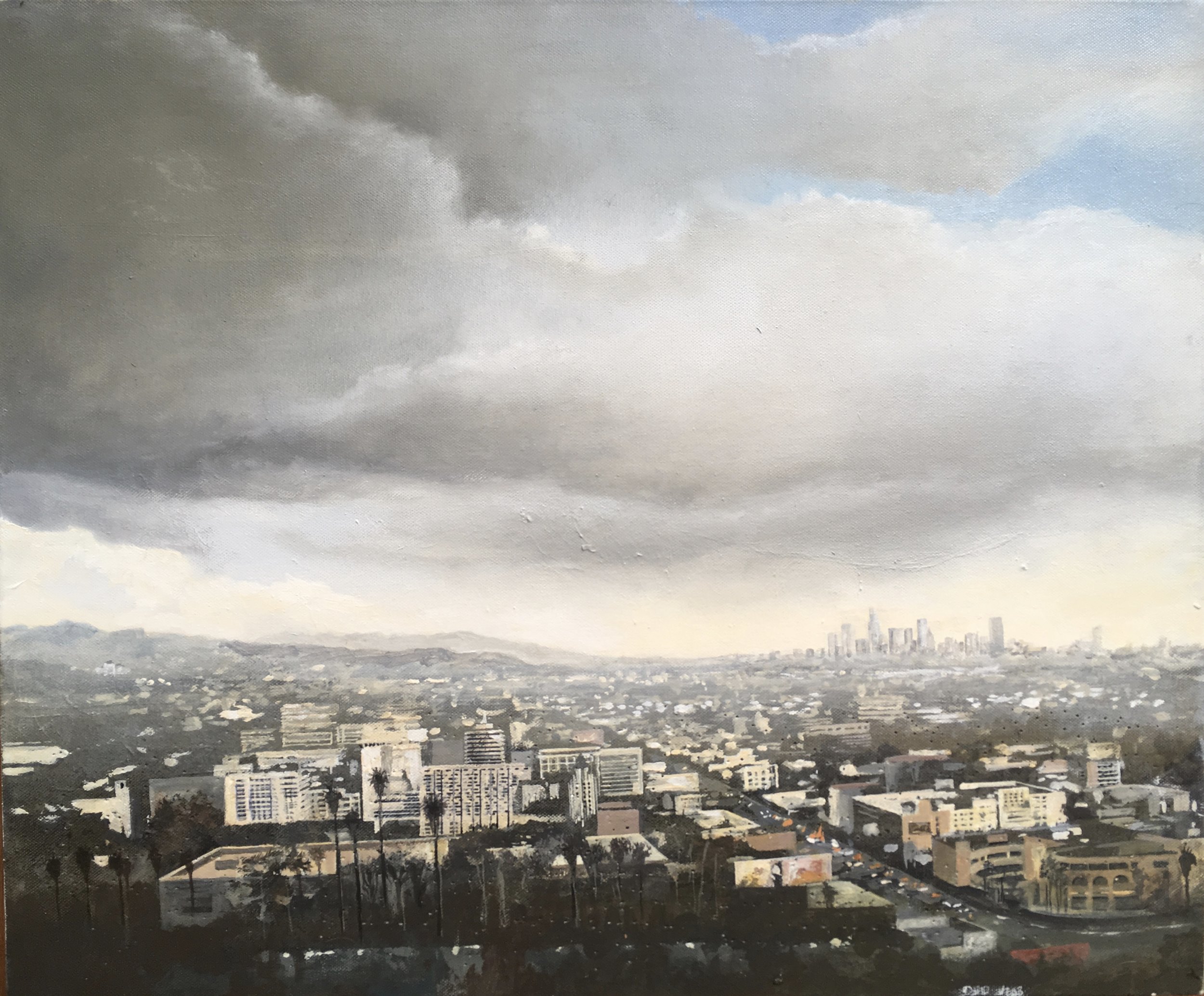  L.A. Storm,   24’’x24’’ 