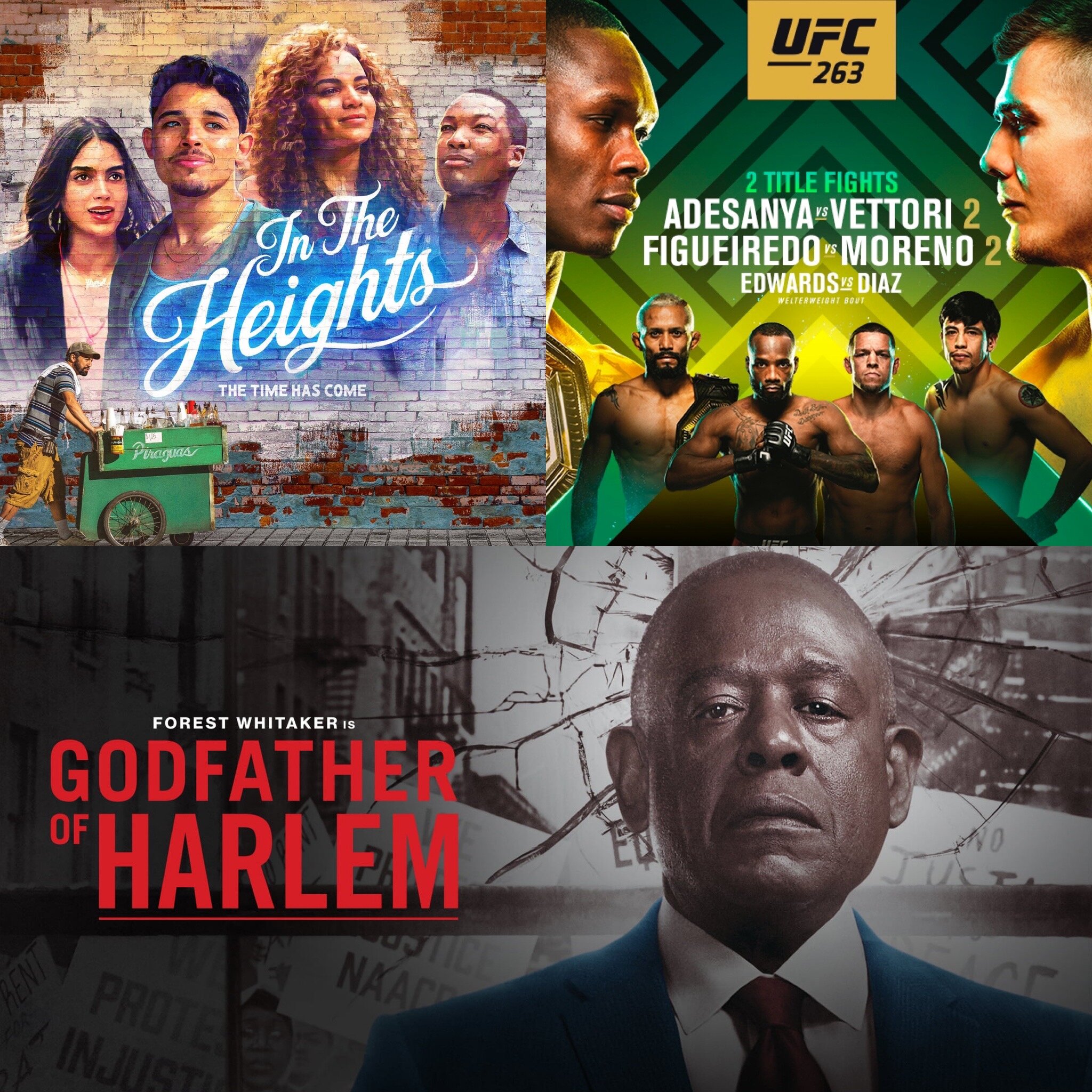 #183 – In the Heights, UFC 263 and Godfather of Harlem