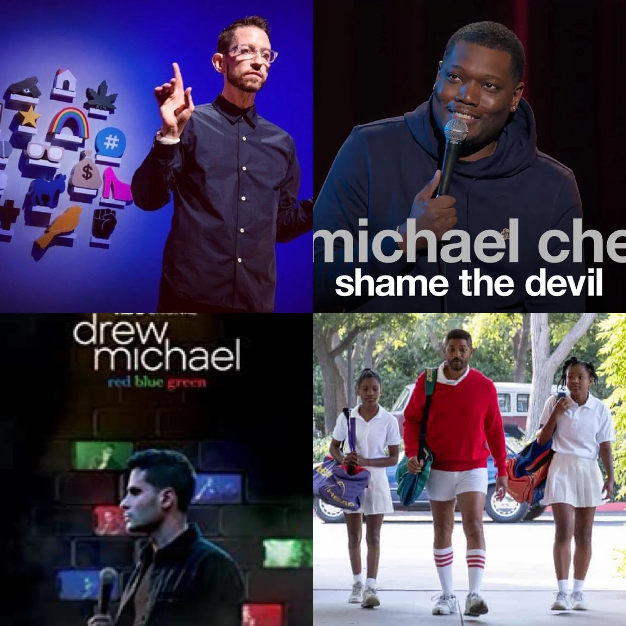 #197 – Three Comedy Specials, the King Richard movie and GOATs doing GOAT $hit