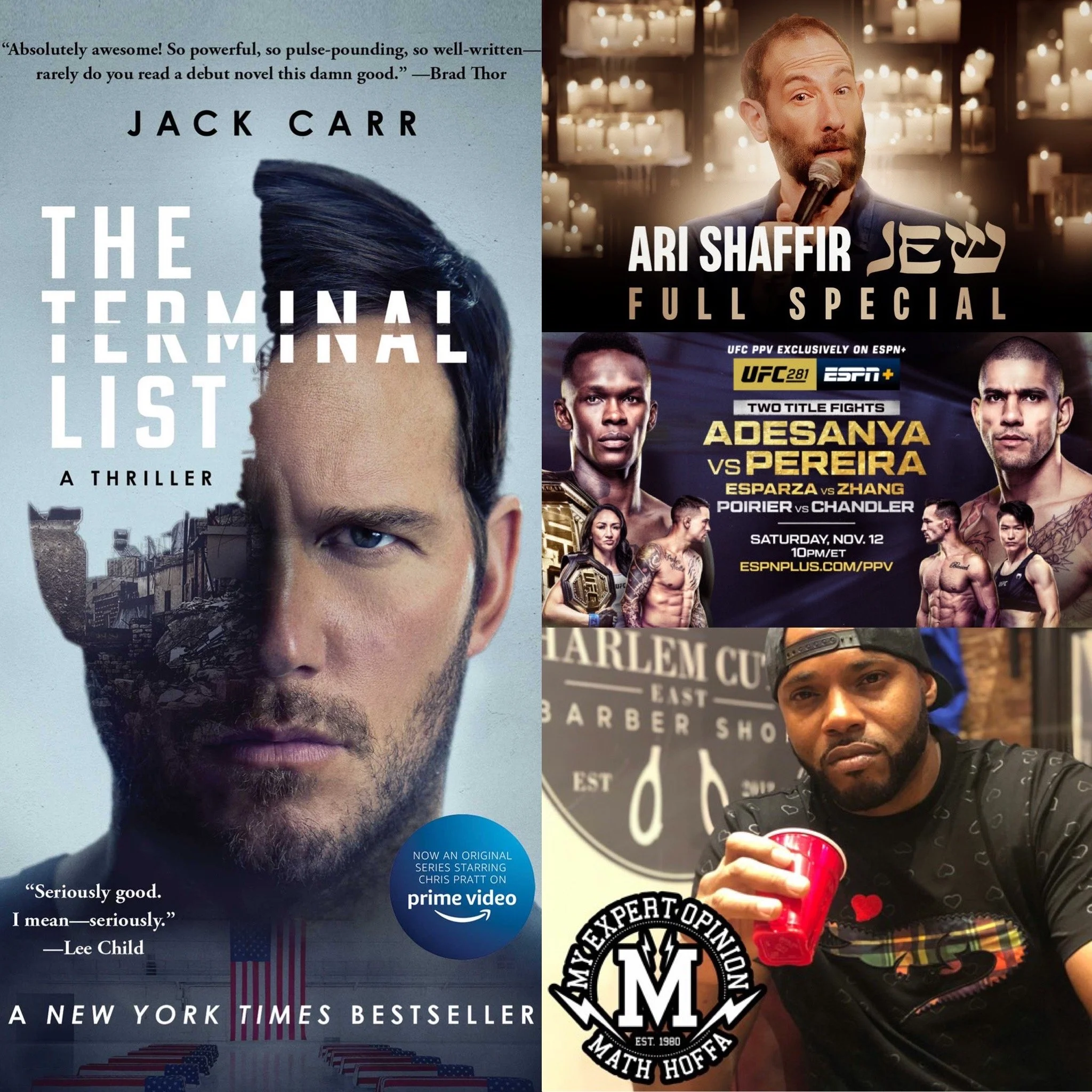 #221 – The Terminal List, Ari Shaffir’s: Jew, UFC 281 And My Expert Opinion Beef