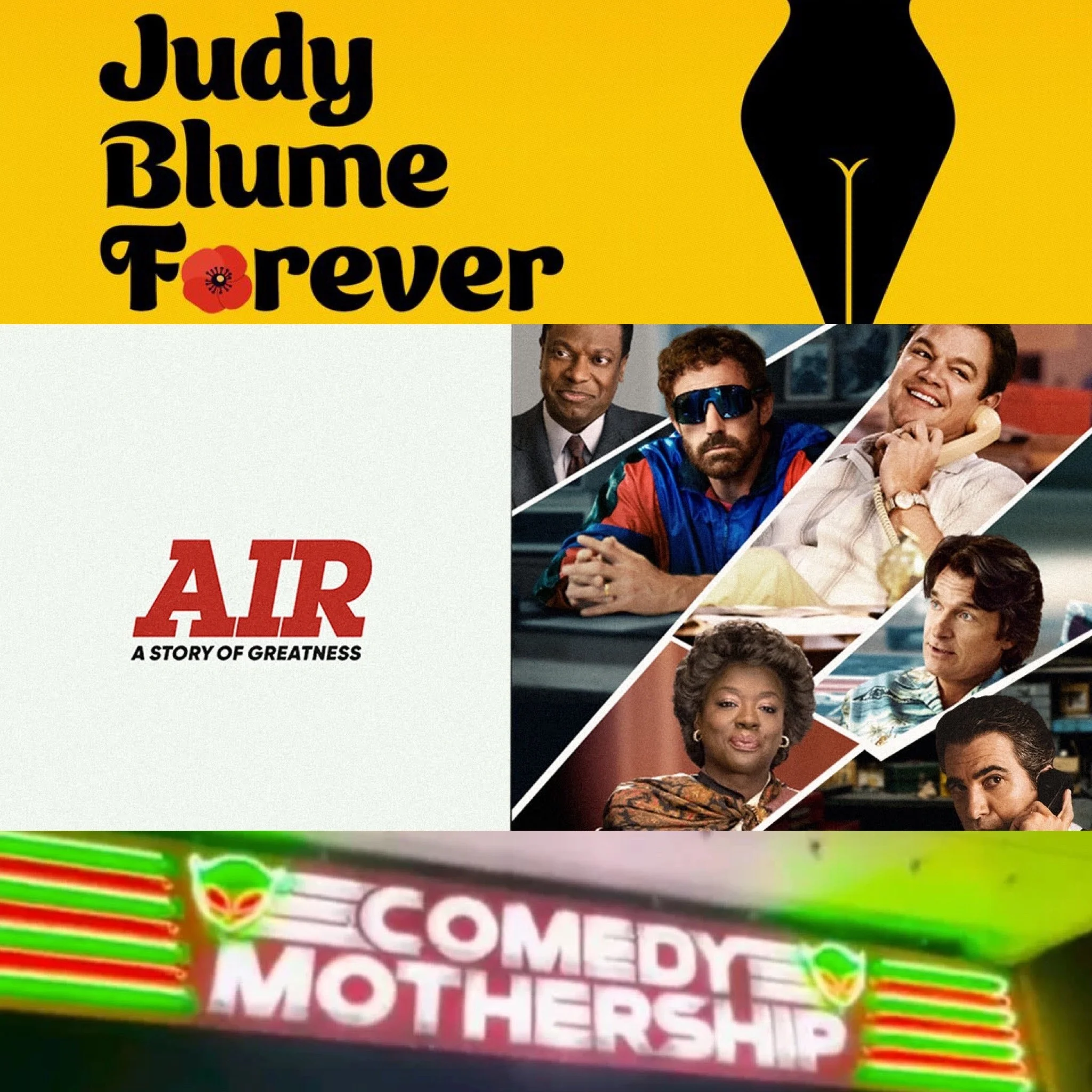 #234 – Judy Blume Forever, Air and GOATs doing GOAT $hit!