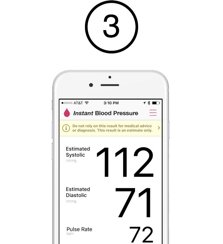 Instant Blood Pressure — Estimate Blood Pressure Using Only Your Phone - Blood  Pressure App