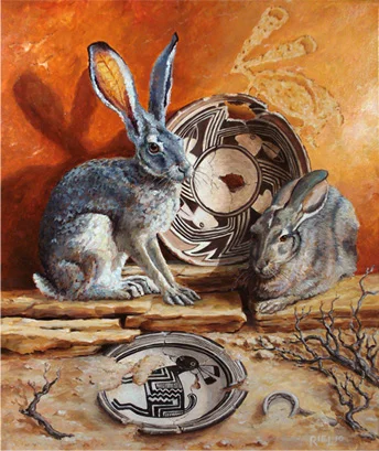 Silent Companions - Black-tailed Jackrabbits