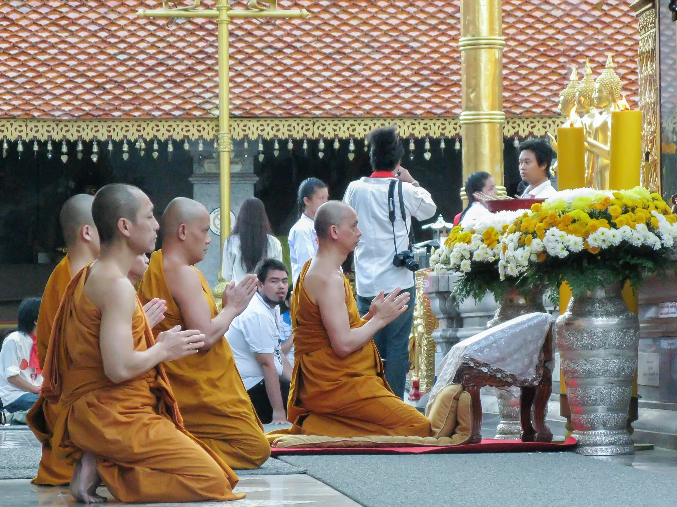 Monks in Chang Mai (Digital)