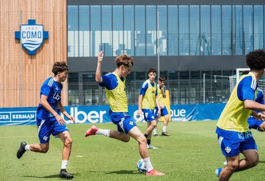 Summer Soccer Camp in Lake Como, Italy 2026 by Como 1907