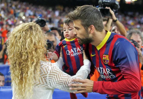 Shakira and Piqué's son, Milan Piqué Mebarak, joins Marcet Soccer Academy.
