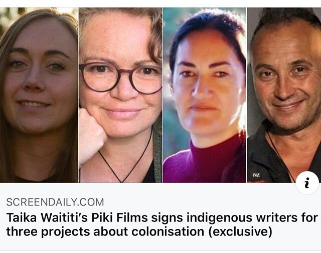 Kia Ora @screendaily for the write up, we at @pikifilms are stoked to be working with such a fantastic line up, bringing these important stories to the screen! 🤜🏾🤛🏽