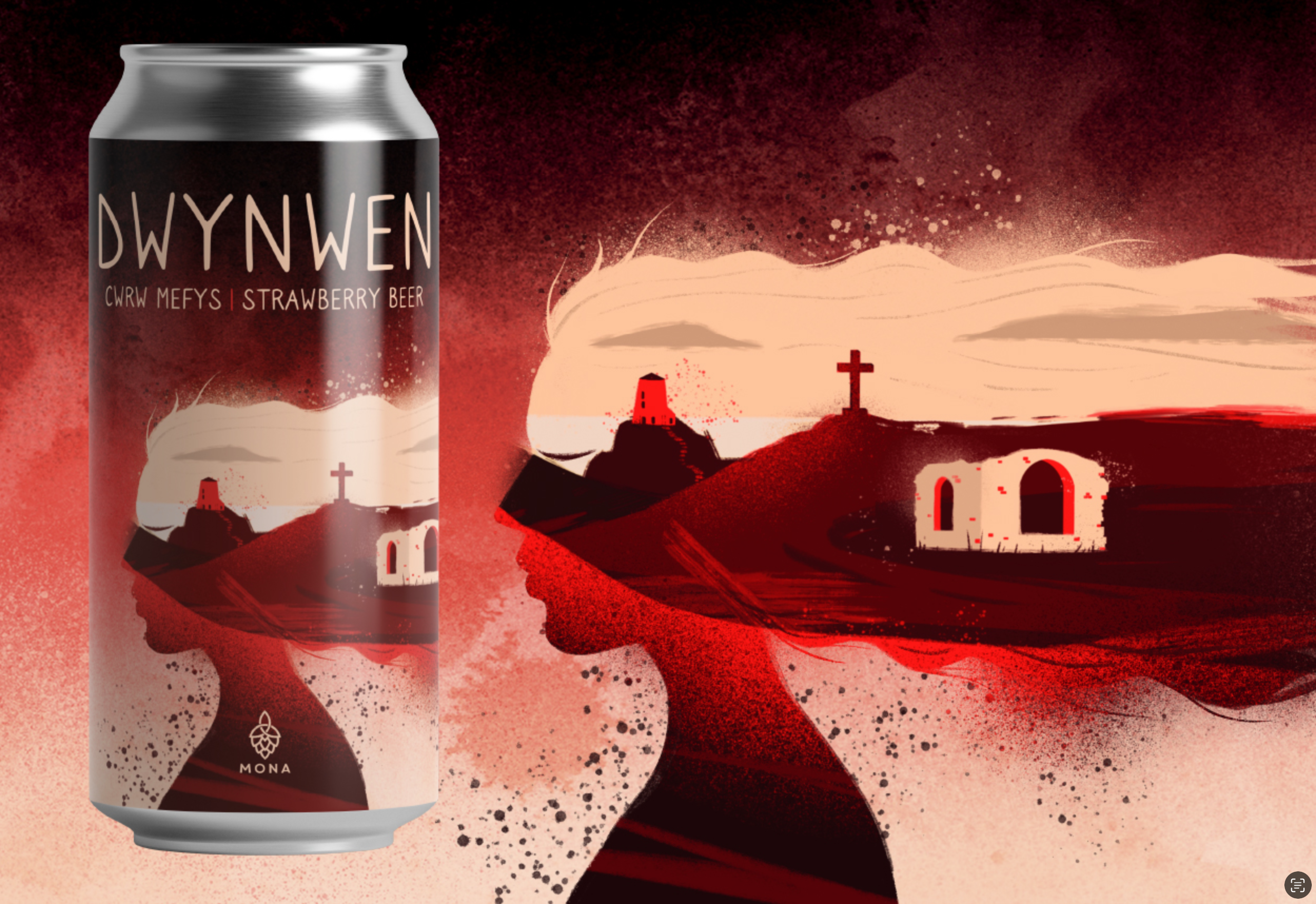 Bragdy Mona Brewery / Branding / Packaging