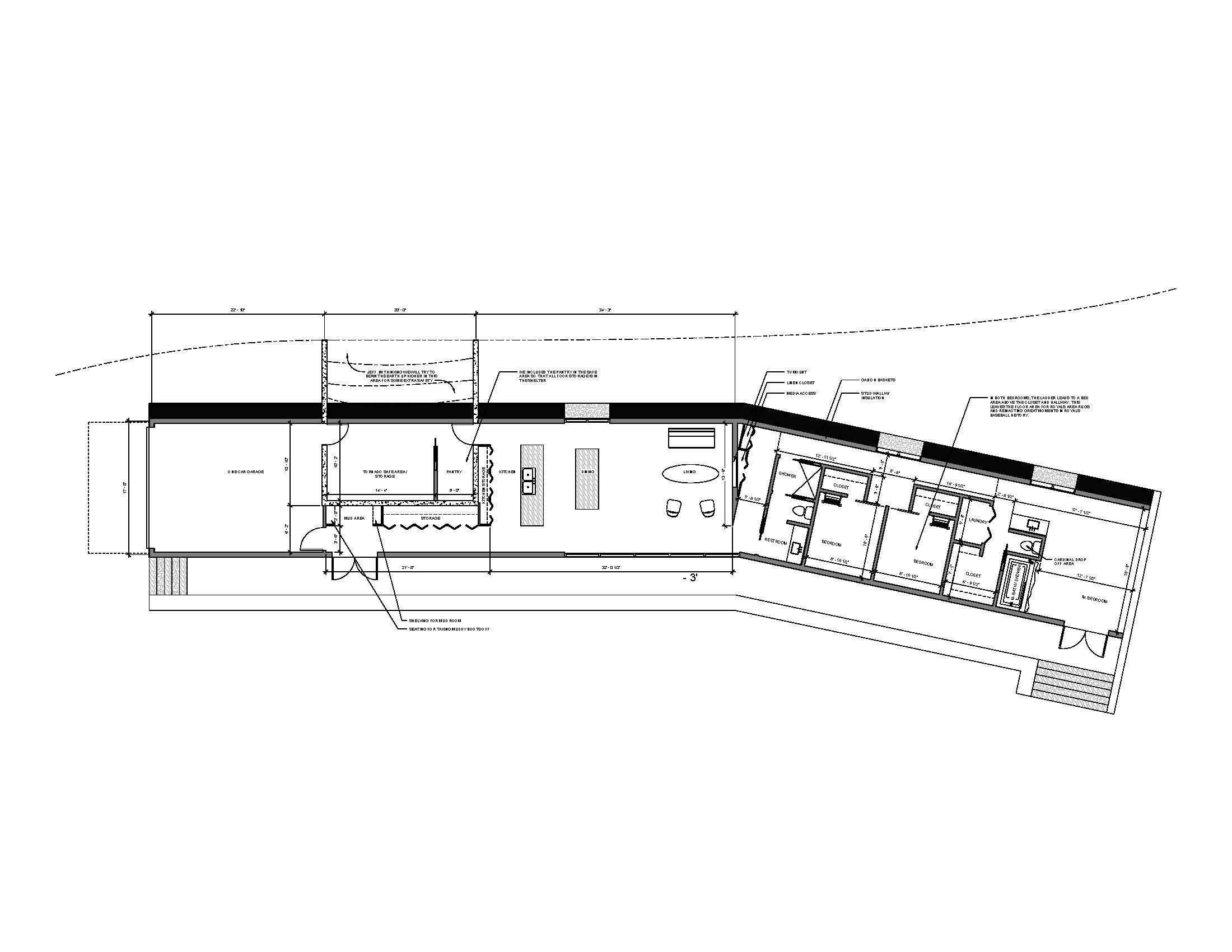 Floor plan with dimensions