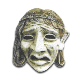 Greek Tragedy Mask
