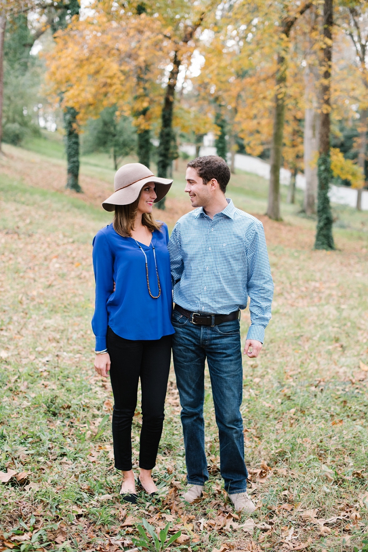 Stephanie and Hunter's precious engagement in Aiken South Carolina