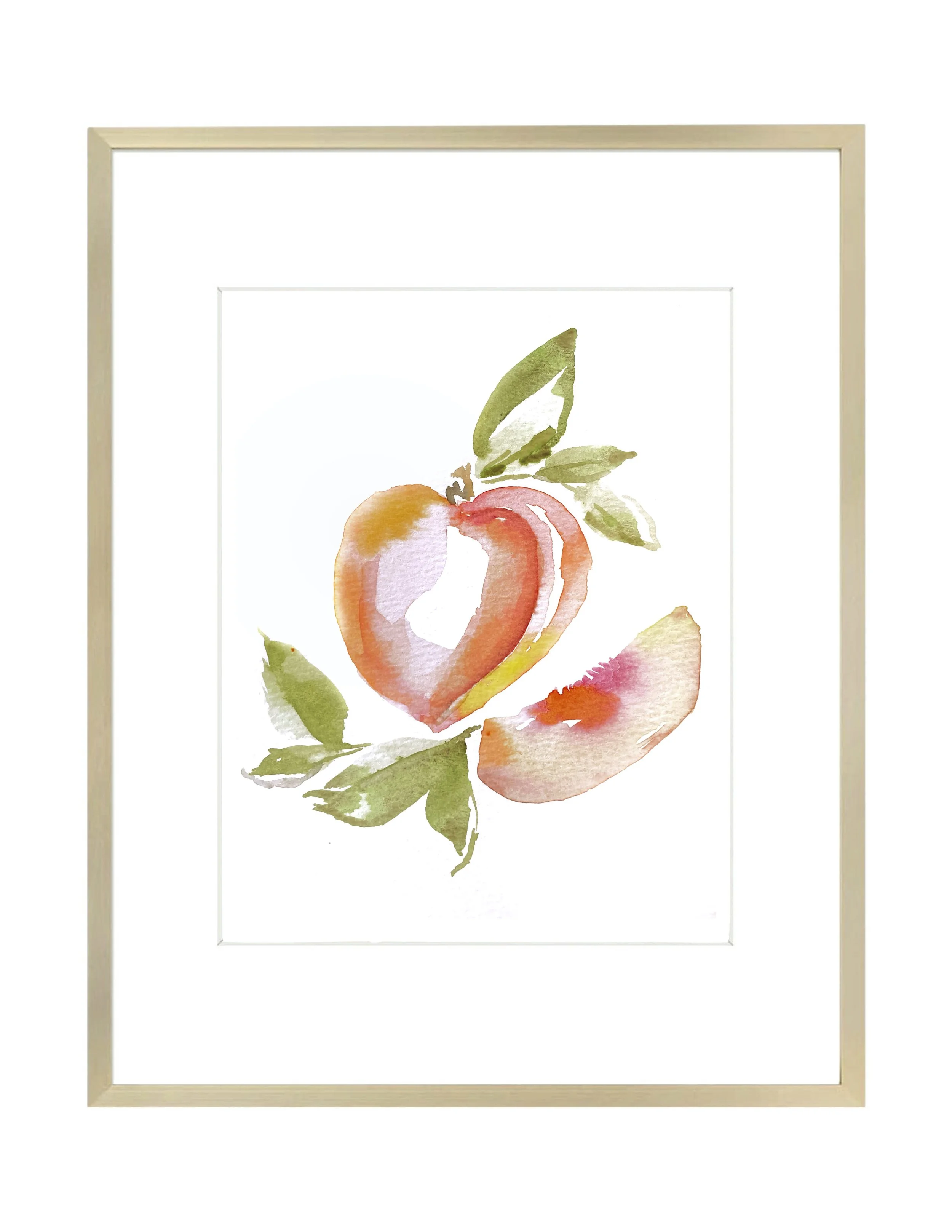 Peach I Print