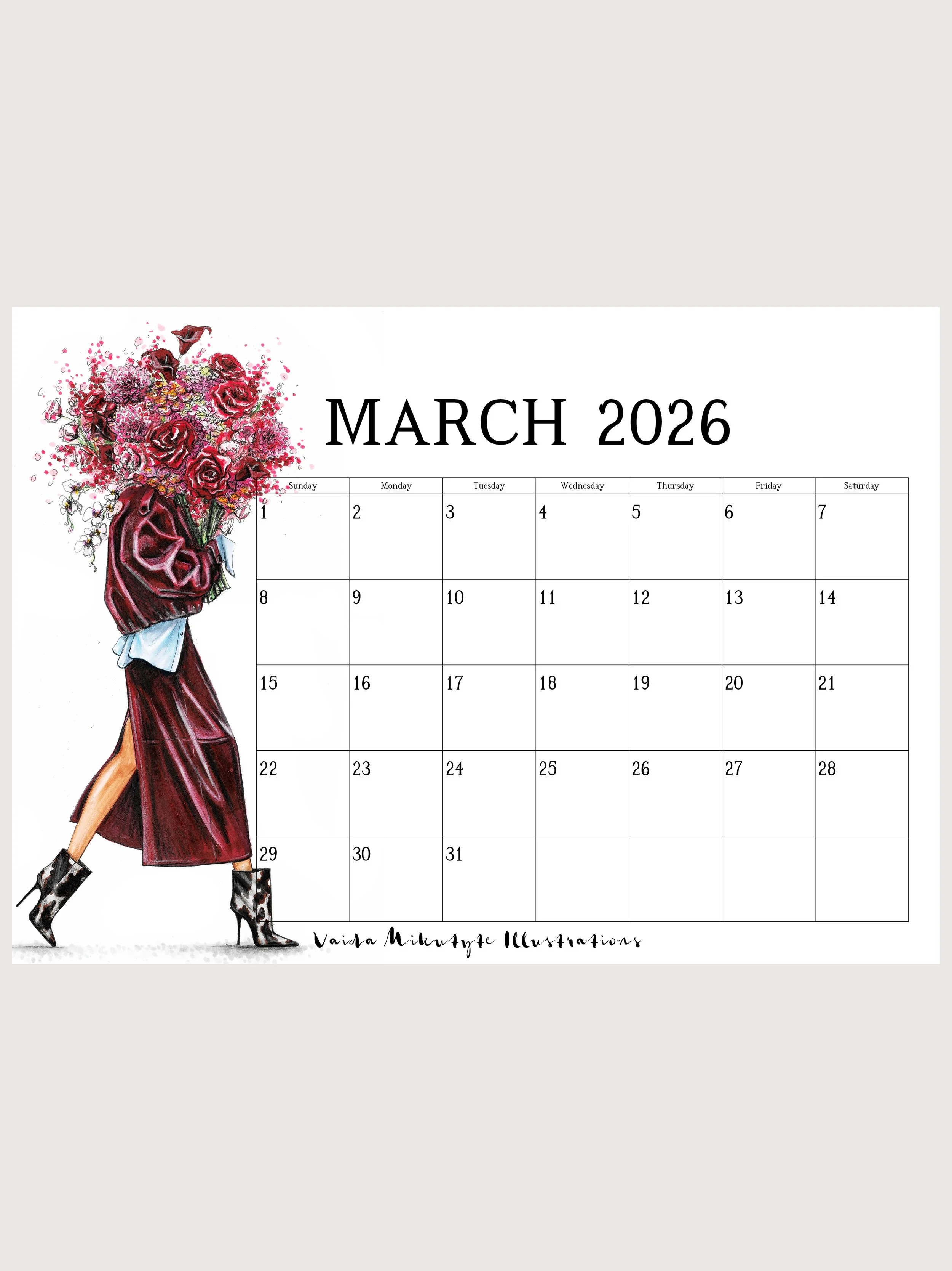 March 2026 Calendar