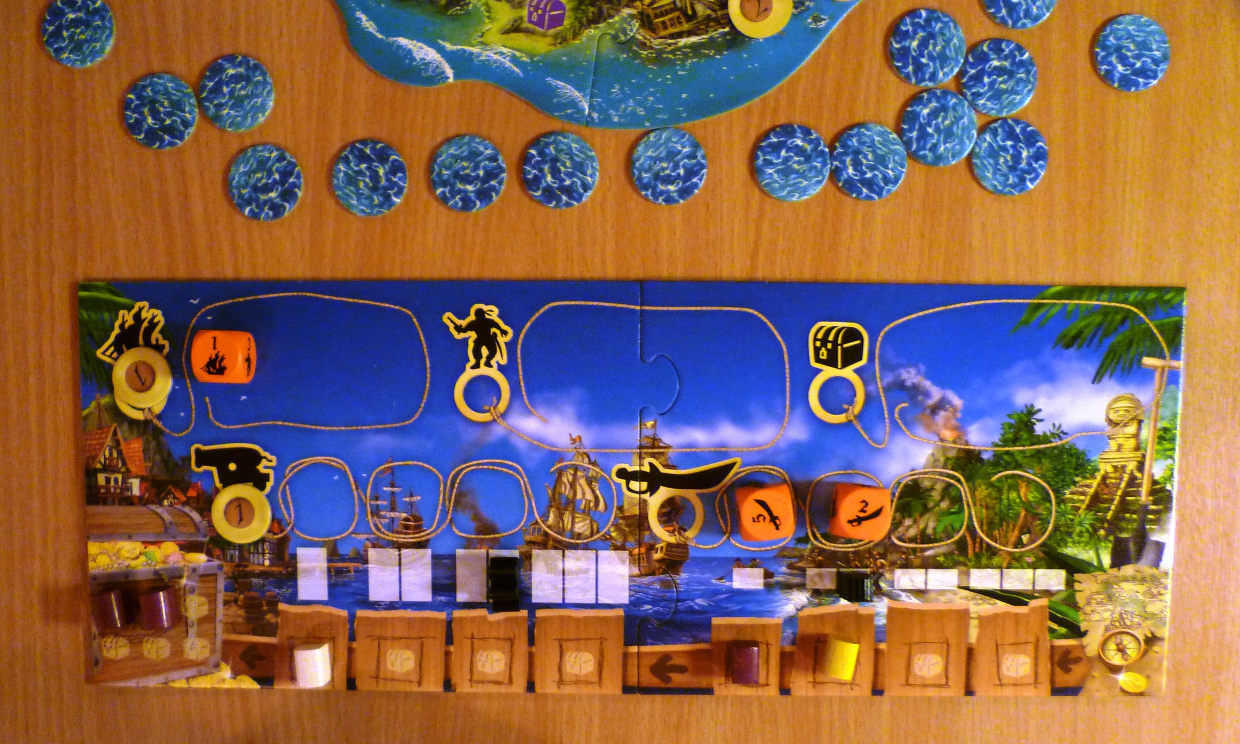 Tortuga players board