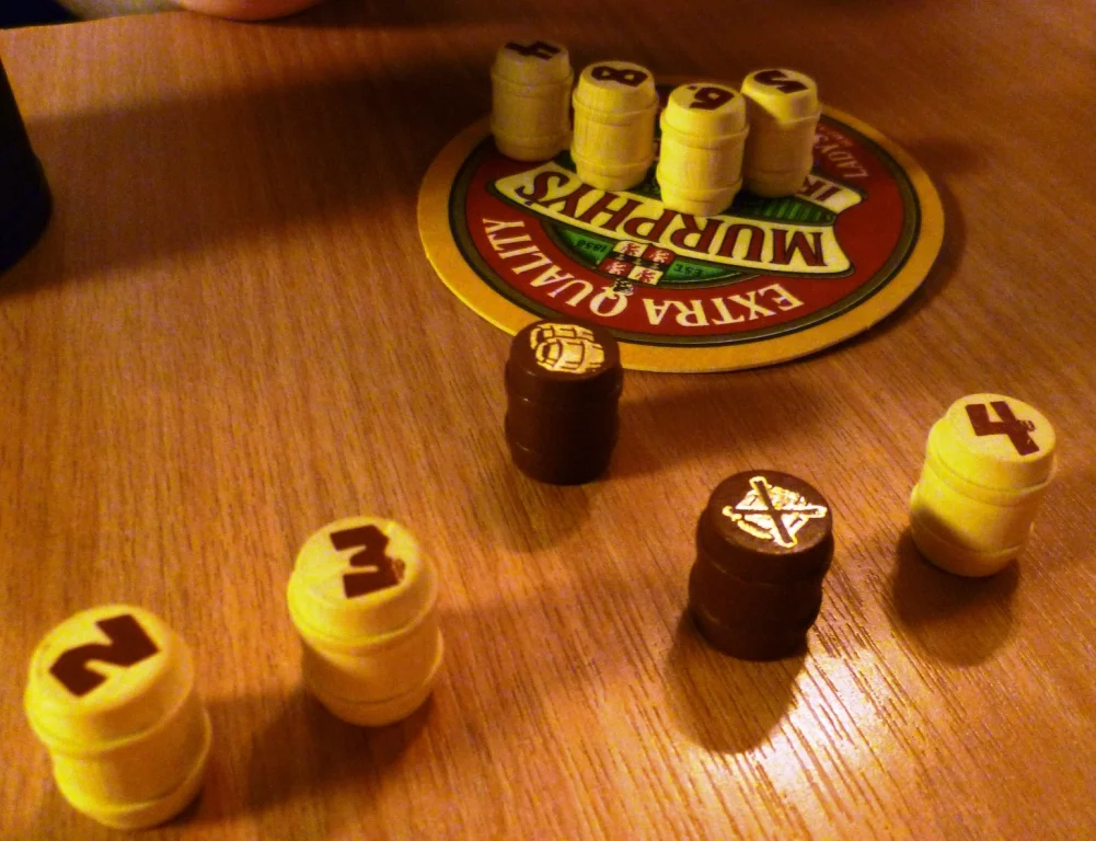 The Brown barrels here may alter the score from a minimum of 7 to a maximum of 11