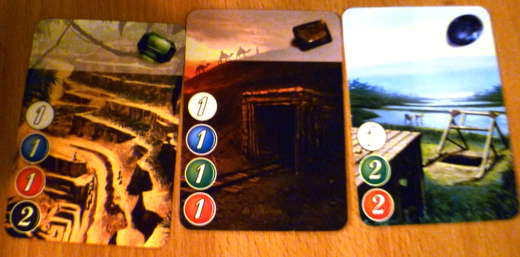Cards from Splendor