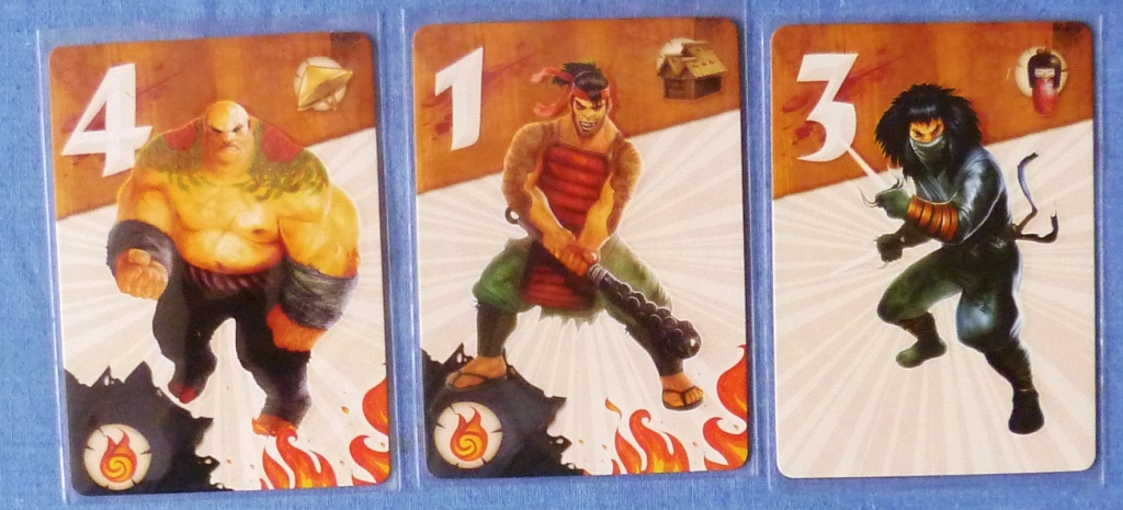 A sample of raider cards