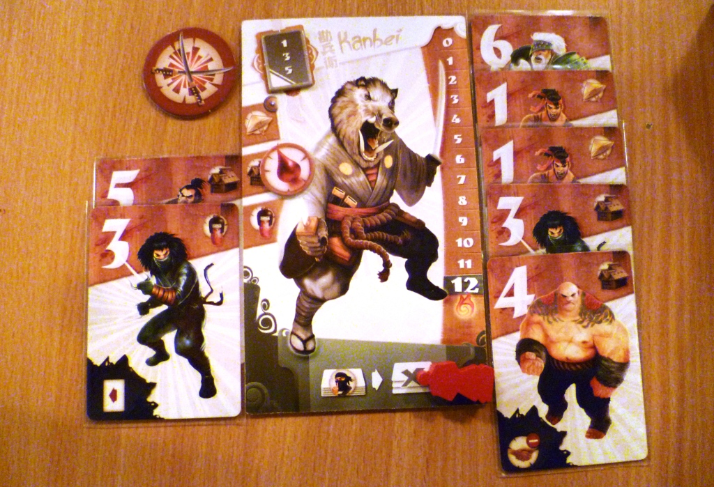 One of the Seven Samurai showing his animal qualities but overpowered in the final round by the bandits.