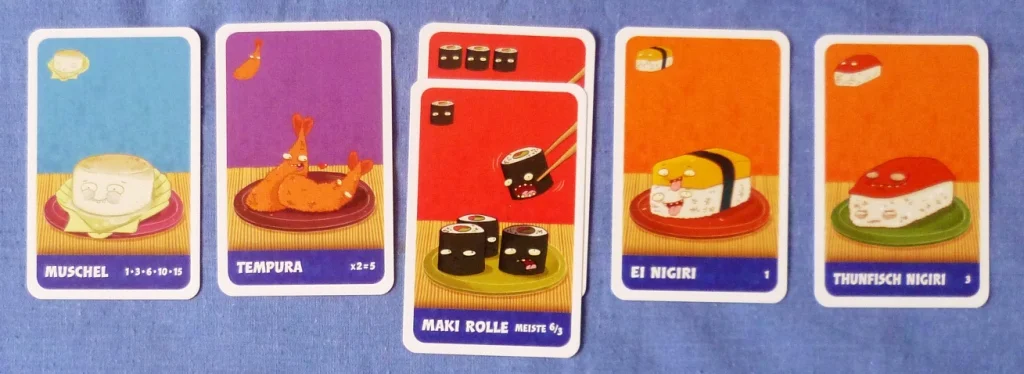 (Library Photo) a hand in Sushi Go!